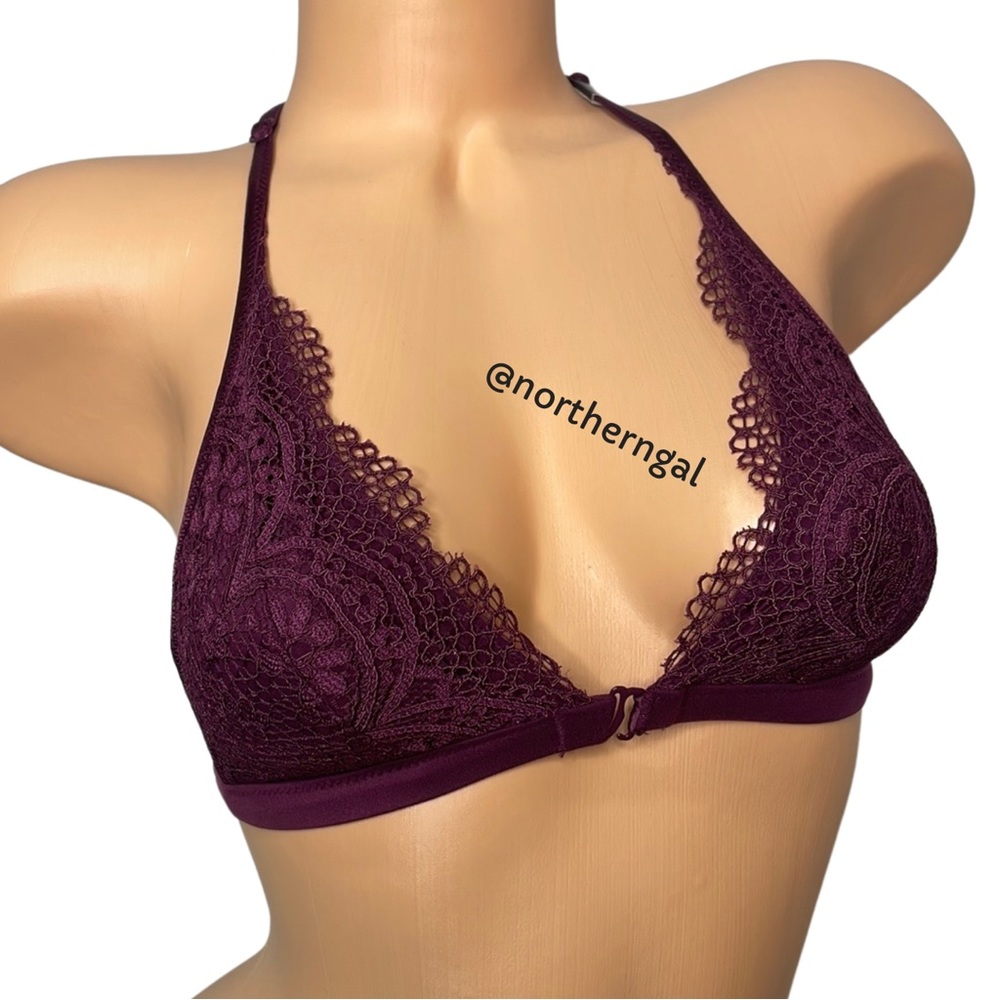 Victoria’s Secret Front Close Bralette Purple - Picture 5 of 16